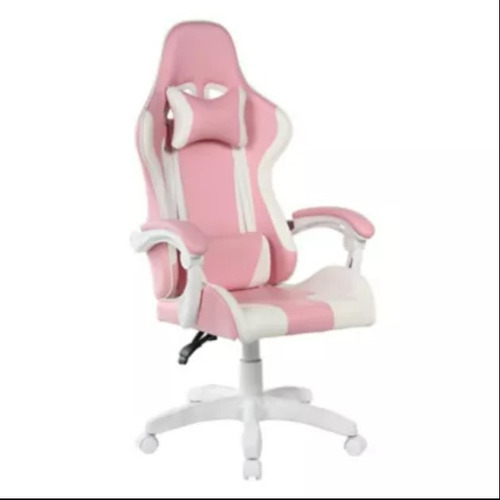 Silla Gamer Rosada/blanca