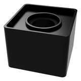 2 Pzs Cubo Profesional Negro Sin Logo Micrófono Esponja Color No Aplica