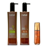 Maxcare Kit Platinum Shampoo Argan + Acondicionador + Aceite
