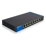 Switch 8 Puertos Linksys Lgs108p 4 Poe+4 Gigabit 10/100/1000