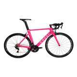 Bicicleta Speed Colli Z9 Carbono Rosa 