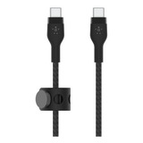 Cable Belkin  Pro Flex Usbc A Usbc Con Correa 2m Negro