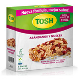 Barra Cereal Tosh Arandanos Y Nueces X 6und X 138g
