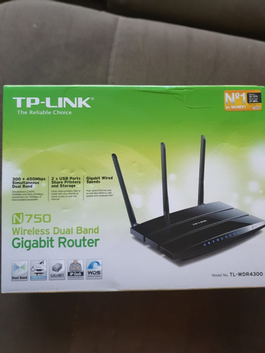 Tp-link N750 Wireless Dual Band - Tl-wdr4300