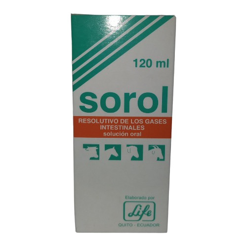 Sorol, Antiflatulento Bovinos,equinos,caprinos X120 Ml