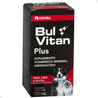 Cálcio Para Cachorro Levantar Orelha Bulvitan Plus 120ml | MercadoLivre