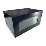 Mini Rack 5u C/ Visor Acrílico - Aço 0.6mm - 350x500x250mm