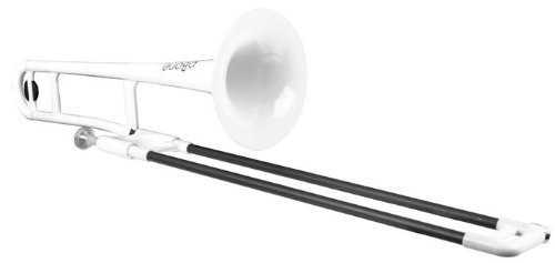 Trombón De Plástico Pbone Pbone1w Color Blanco