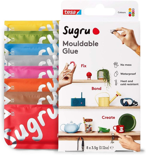 Pegamento Sugru Moldeable Para Todas Superficies (8 Colores)