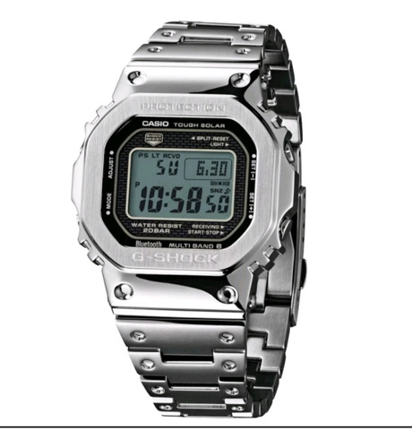 Relógio G-shock Gmw-b5000tr-9 Protection Aço Resistente A Ág