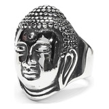 Anillo Rostro Buda Om Acero Quirurgico 316l Calavera