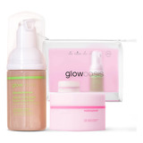 Glowoasis Mini Kit De Limpieza Doble, Mini Makeupmelt Y Clou
