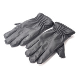 Guantes De Moto Invierno Eco Cuero Con Interior Polar New