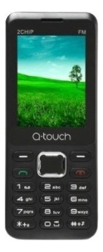 Telefone Celular Botão Q.touch 2 Chips Carregador + Fone