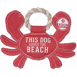 Juguete Resistente Cangrejo Para Perro, Playa