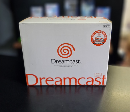Console Sega Dreamcast Branco Japonês Na Caixa Com Manual