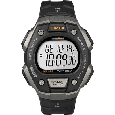 Reloj Timex Ironman Classic Tw5m401009j Para Los Hombres Correa Gris Oscuro Bisel Gris Oscuro Fondo Gris | Envío gratis