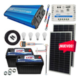 Kit Solar 1100 Watts, Baterías Lth, Completo Listo Para Usar