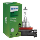 Lâmpada Philips Standard 55w 12v Pgj19-2 H11 Farol