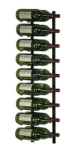 Rack Vino Pared 18 Botellas, Diseño Moderno.