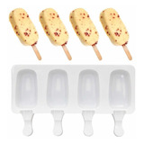 Molde De Silicona Para Icepop Paleta Helado Magnun