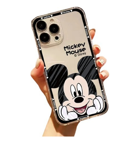 Funda Case De Mickey Mouse Para iPhone  14 13 12 11 