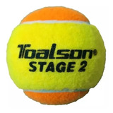 Pelota Tenis Toalson Baja Presión Segunda Seleccion Pack X 5