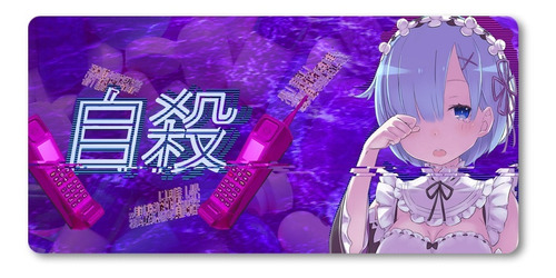 Mousepad Xl 58x30cm Cod.329 Chicas Anime Rezero