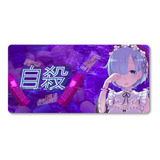 Mousepad Xl 58x30cm Cod.329 Chicas Anime Rezero