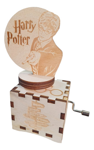 Cajita Musical Giratoria De Harry Potter Decorativa