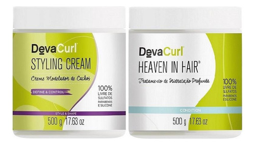 Deva Curl Heaven In Hair E Styling Cream 2x500g