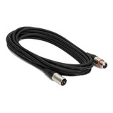 Cable Para Microfono Samson Xlr Canon 6,6 Metros - La Roca