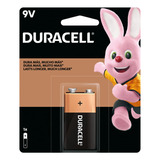 Pila Alcalina 9v Duracell, Larga Duración, 1 Pieza