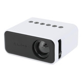 Mini Proyector Led Portatil 150 Lumens Hd Usb Sd Control Color Blanco