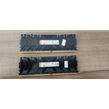 Memória Ram Predator Preto 8gb X2 Hyperx 3200mhz Hx432c16pb3