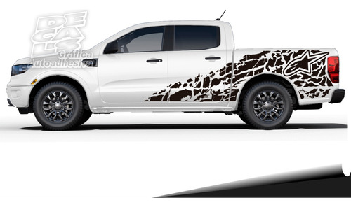 Calco Ford Ranger 2013 - 2022 Alpinestar Juego Con Porton