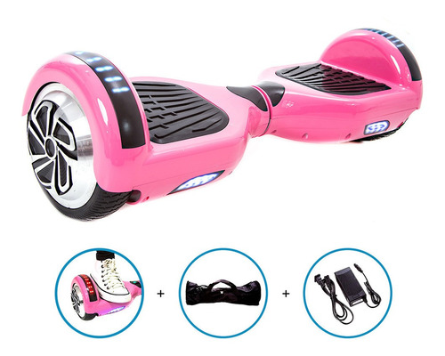 Hoverboard 6,5 Polegadas Rosa Hoverboard Smart Balance