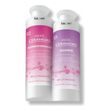  Shampoo+acondicionador Amodil Con Ceramidas Para Nutrición 