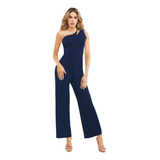 Jumpsuit Casual Azul Marino 490-67 Cklass