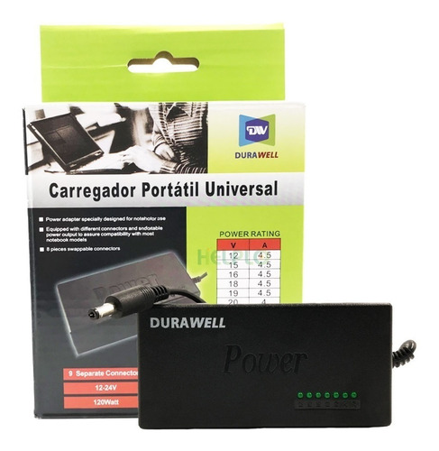 Fonte Carregador Universal Notebook Laptop Computador