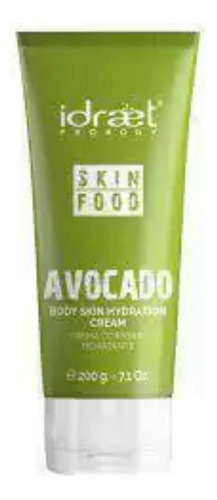 Idraet Skin Food Avocado Crema Corporal Hidratante 200g