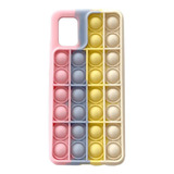 Capa Pop It Fidget Toy P/ Samsung A71 Candy Color 2 - Quanhe