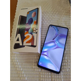 Smartphone Samsung A21s, Preto, 64 Gb, 4gb Ram, Perfeito 