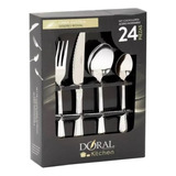 Set De Cubiertos Doral 24 Piezas (acero Inoxidable)