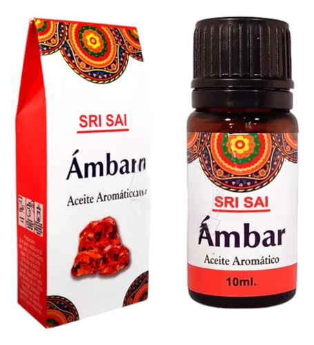 Esencia Aromática Sri-sai  Ambar  / Vishv India