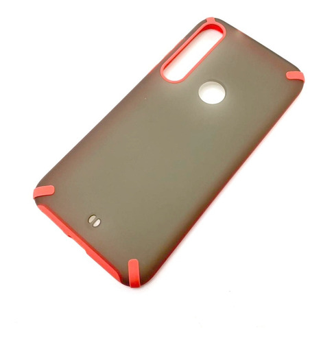 Protector Case Ahumado Para Motorola G8 Plus