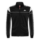 Chaqueta 222 Banda Merez Slim Black White Kappa