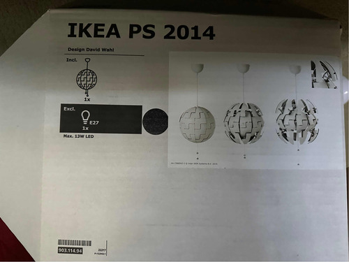 Lampara Ikea Ps 2014