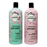 G Hair Tratamento Japonês Shampoo+ Tratamento 1l