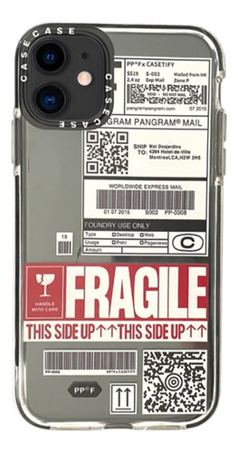 Funda Ticket Fragile Para iPhone Varios Modelos
